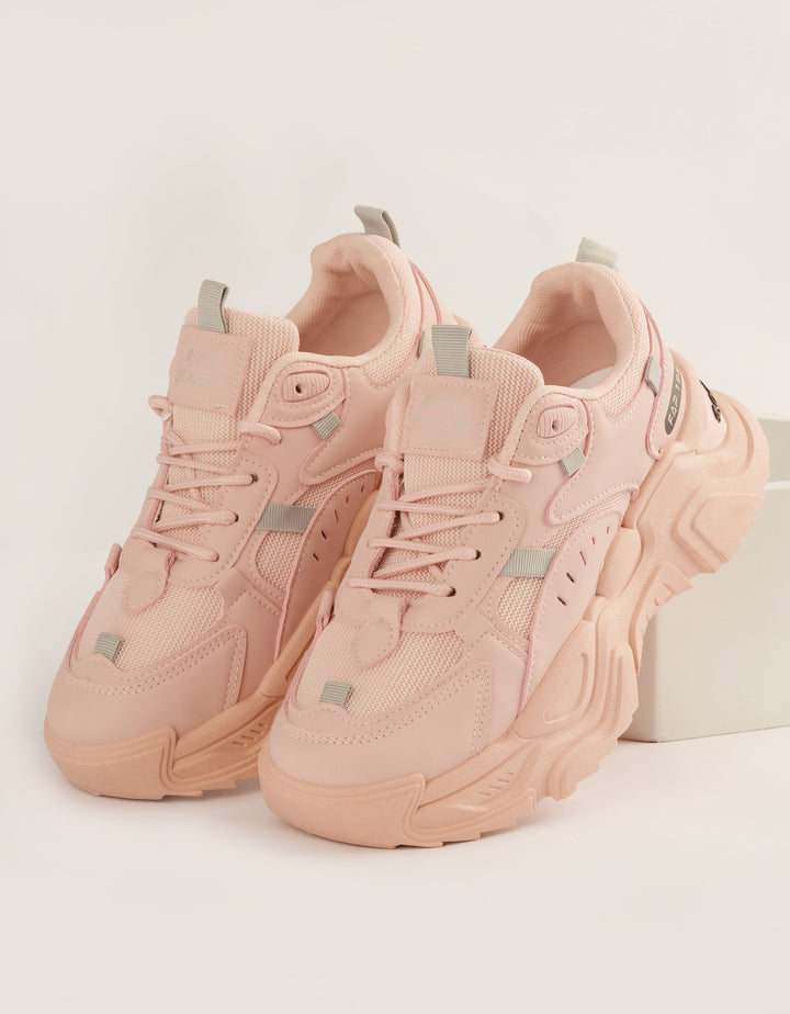 Pink Panache Chunky Sneakers - Foorzy