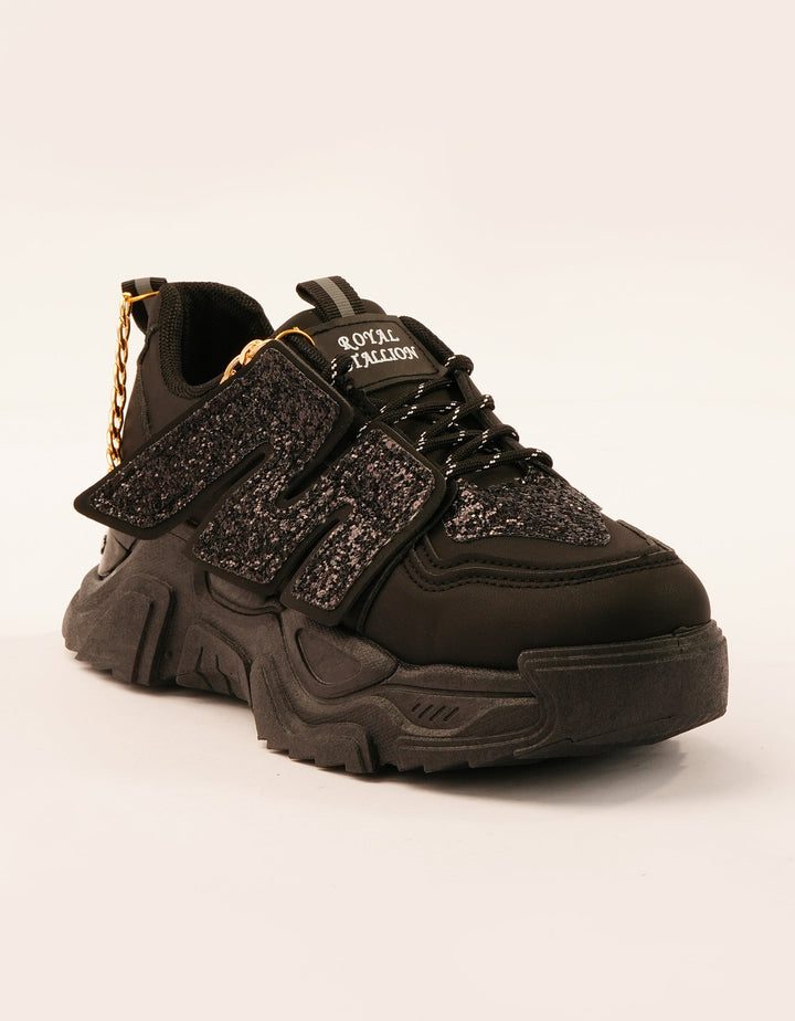 Glam Grip Chain Chunky Sneakers - Foorzy