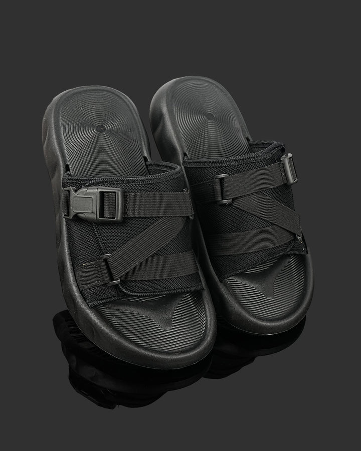 SLIPPER-B-0103-BLACK - Foorzy