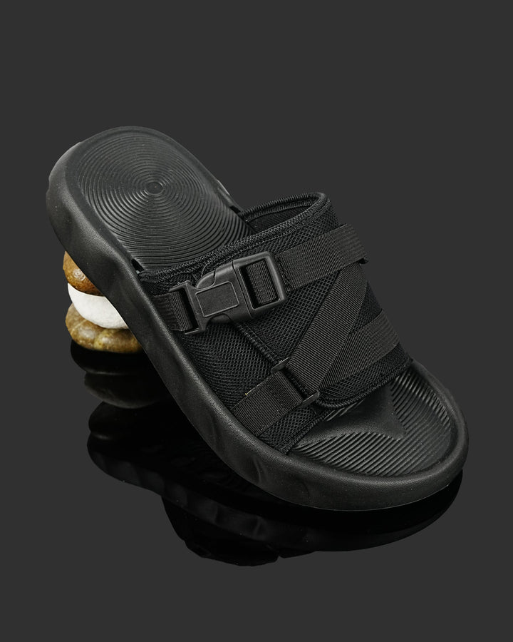 SLIPPER-B-0103-BLACK - Foorzy
