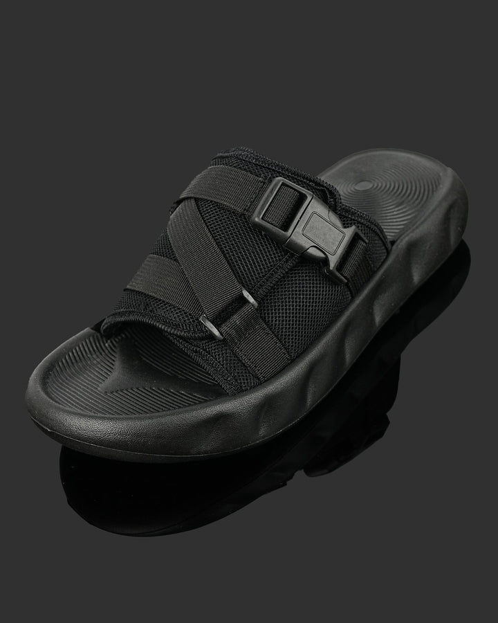 SLIPPER-B-0103-BLACK - Foorzy