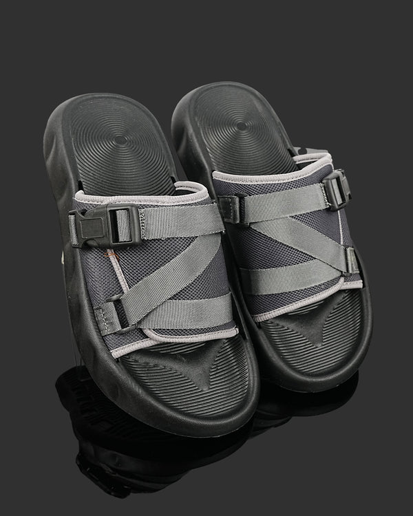SLIPPER-B-0103-BLK-GRAY - Foorzy