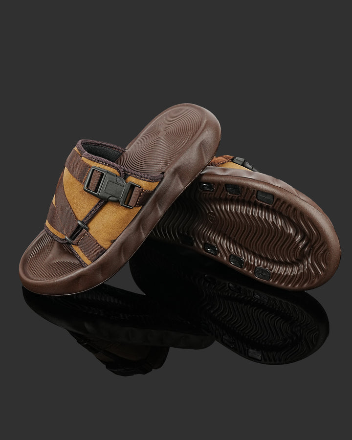SLIPPER-B-0103-BROWN - Foorzy