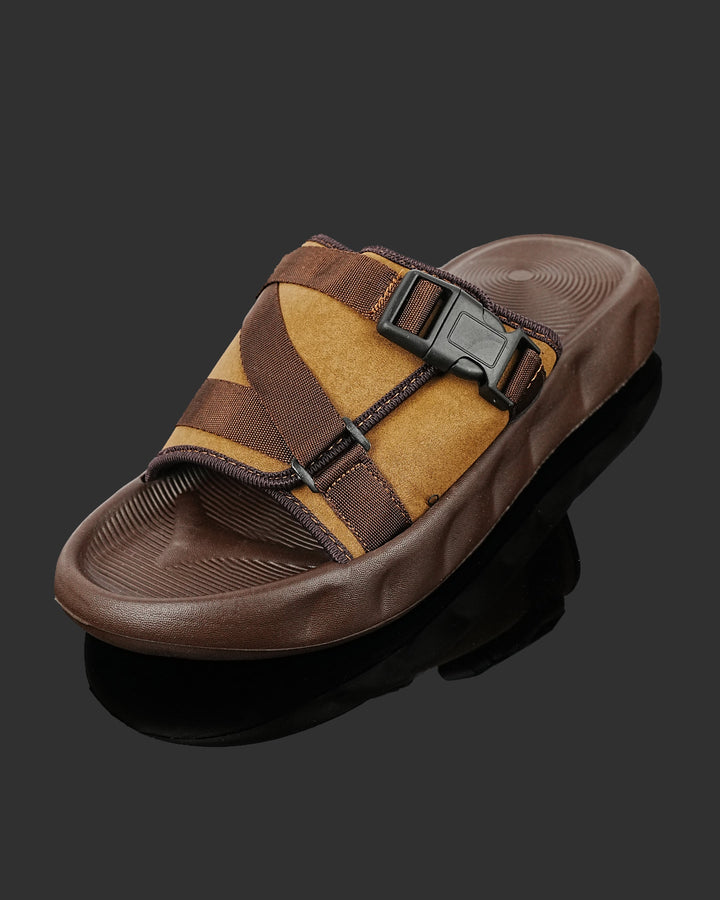 SLIPPER-B-0103-BROWN - Foorzy