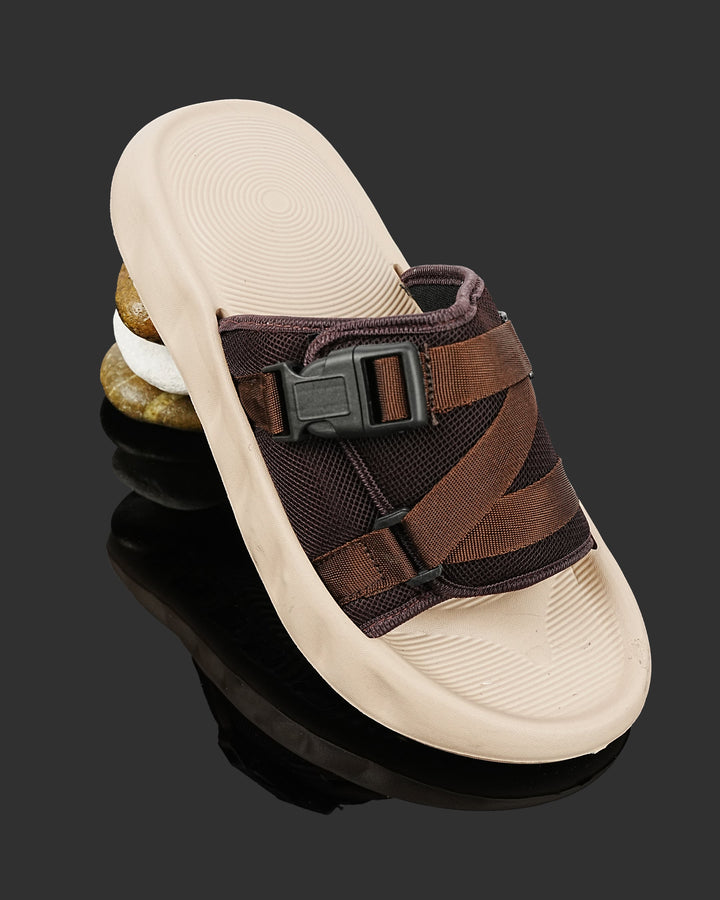 SLIPPER-B-0103-CML-BRN - Foorzy