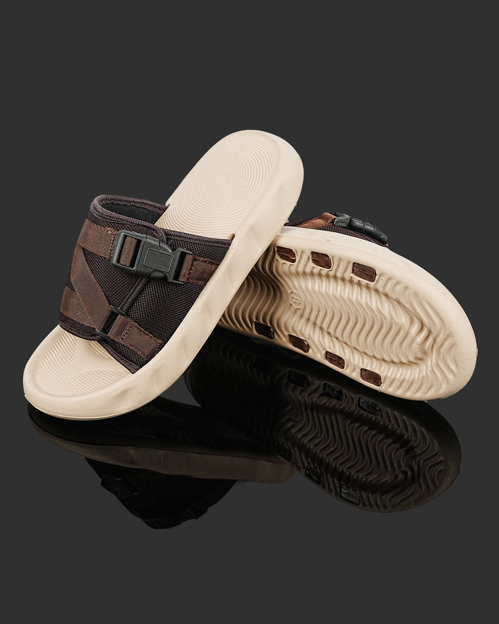 SLIPPER-B-0103-CML-BRN - Foorzy