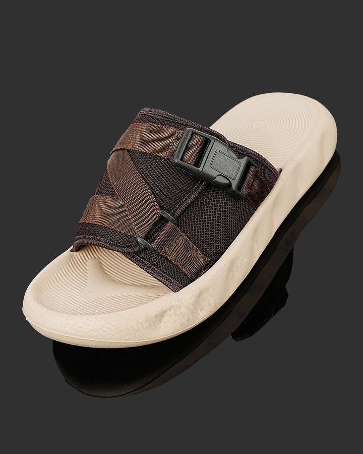 SLIPPER-B-0103-CML-BRN - Foorzy