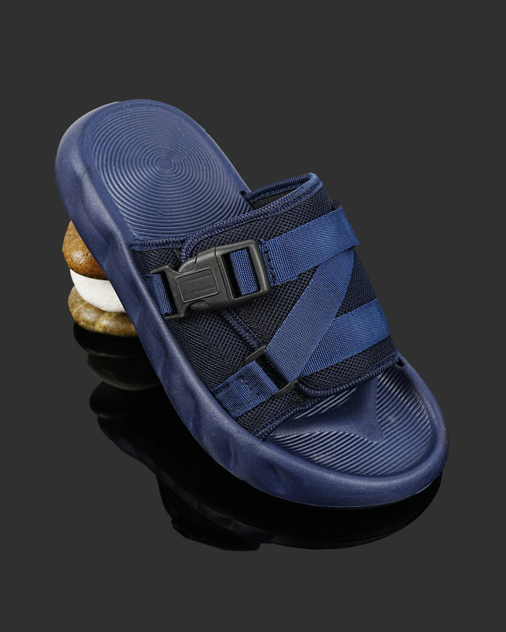SLIPPER-B-0103-BLUE - Foorzy