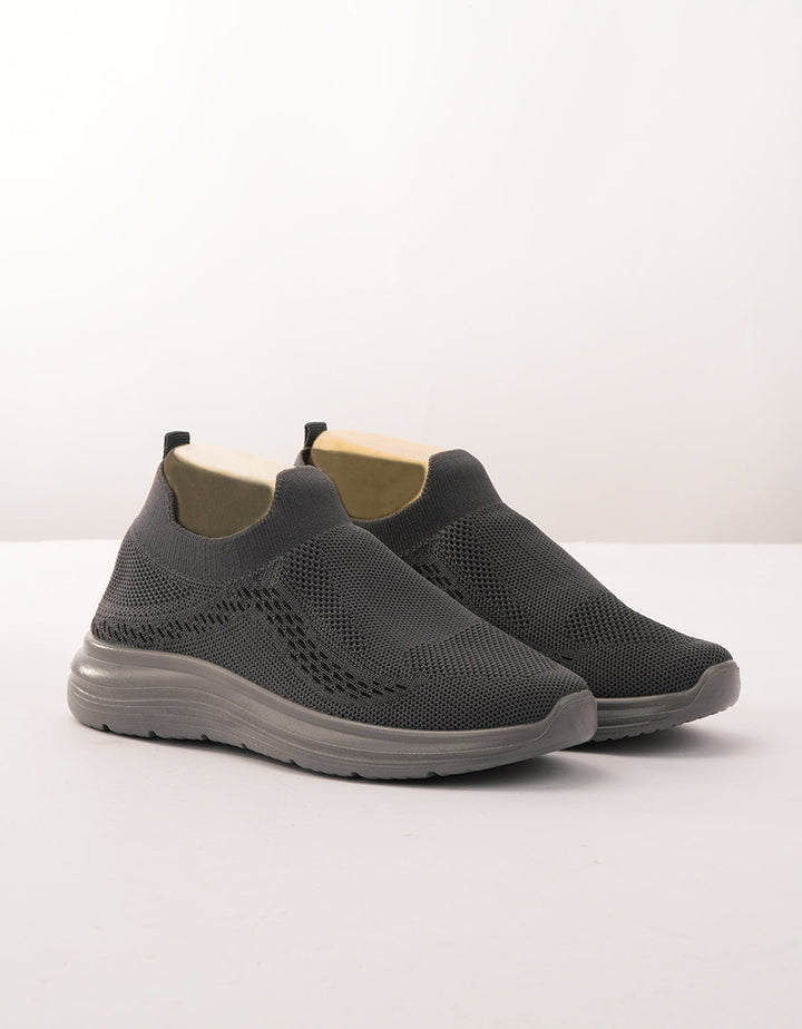 Graphite Glide Mesh Sneakers - Foorzy