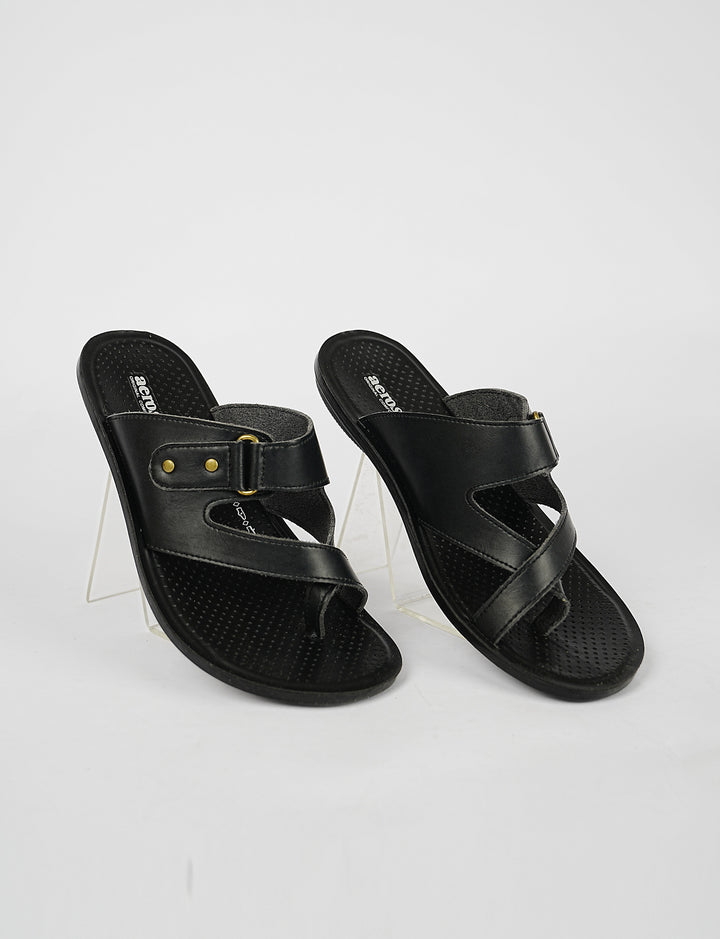 MEN SLIPPER MP-4107 BLACK - Foorzy