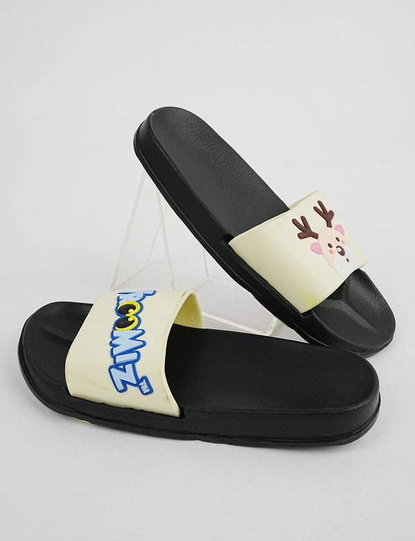 SLIPPER-JJL-1158-CREAM - Foorzy