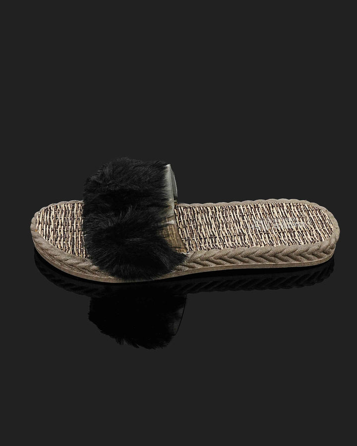 SLIPPER-LD-20214-BLACK