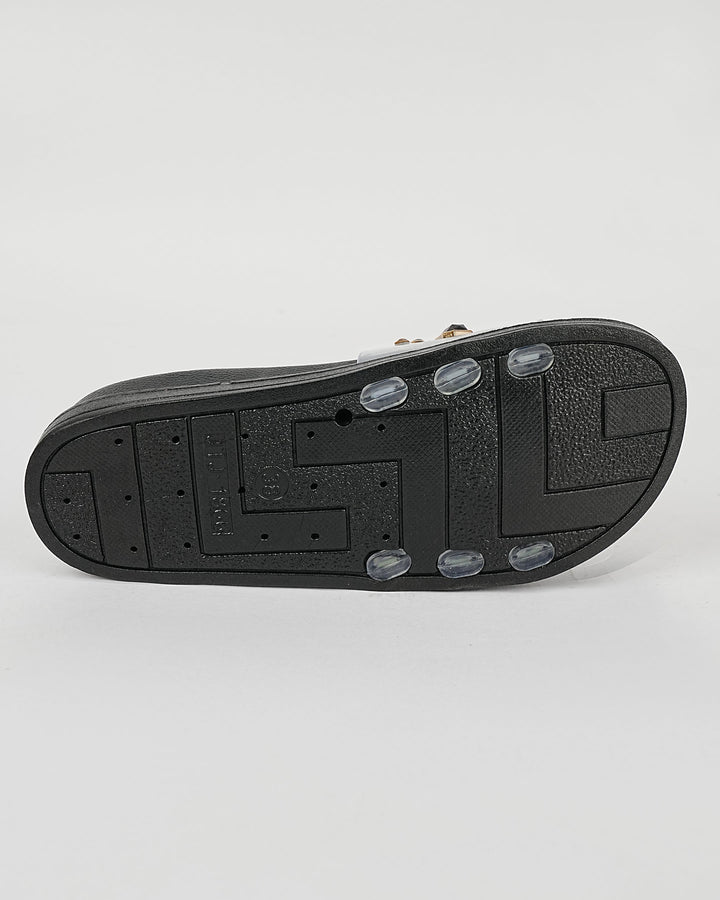 SLIPPER-LD-20196-BLACK - Foorzy