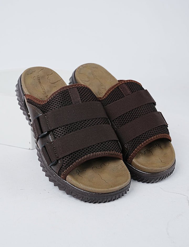 MEN SLIPPER-FS-0017-BROWN - Foorzy