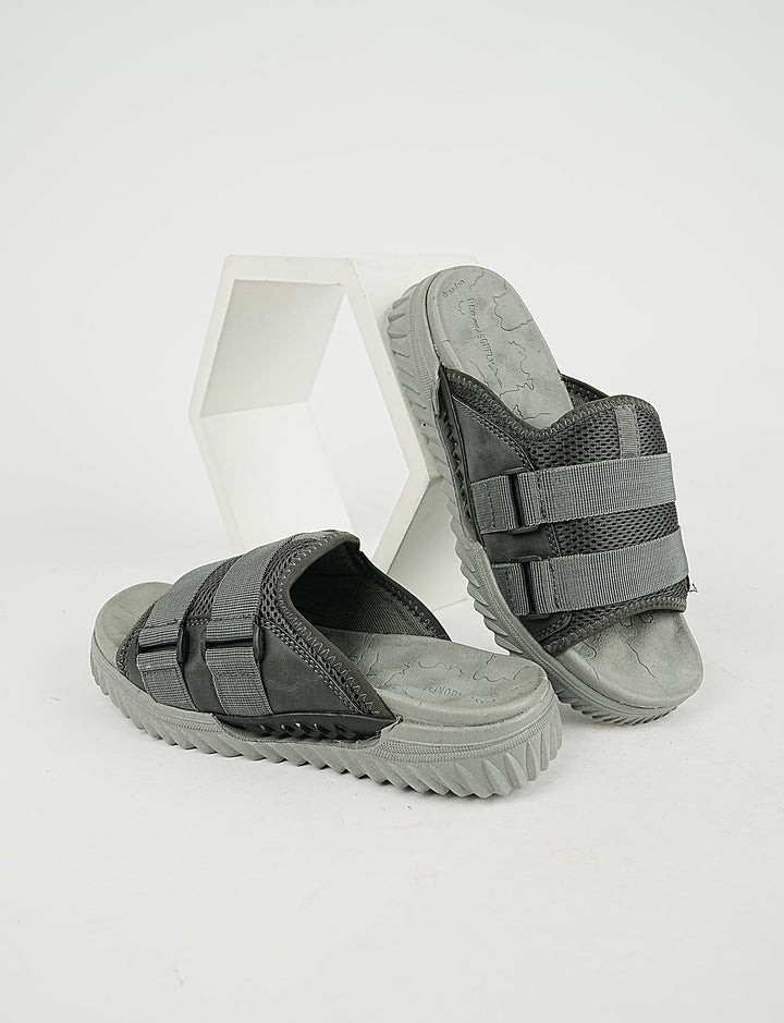 MEN SLIPPER-FS-0017-GREY - Foorzy