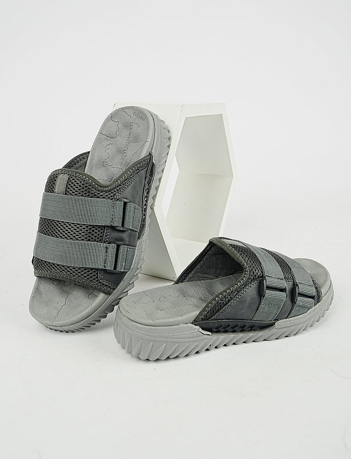 MEN SLIPPER-FS-0017-GREY - Foorzy