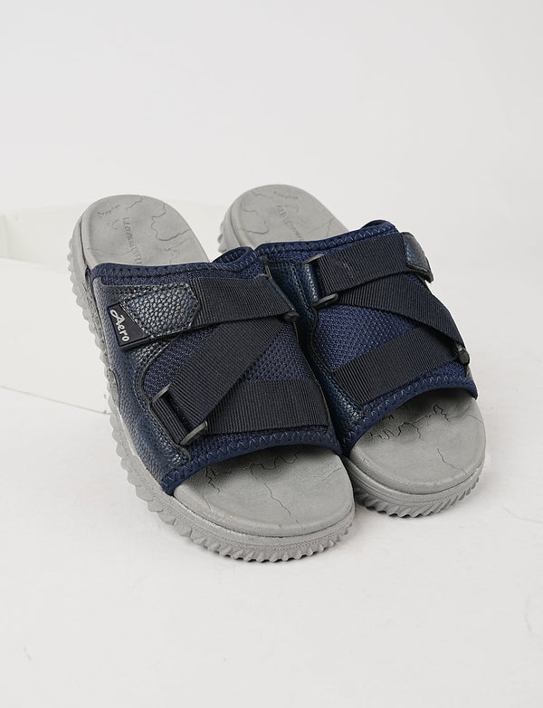 MEN SLIPPER-FS-0018-GREY/BLUE - Foorzy