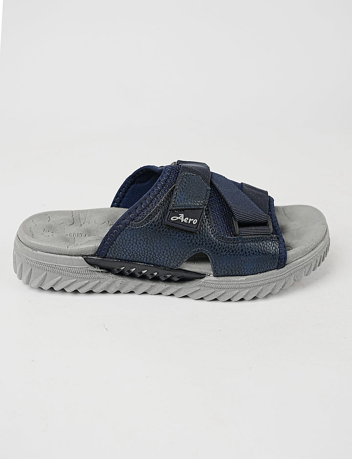 MEN SLIPPER-FS-0018-GREY/BLUE - Foorzy