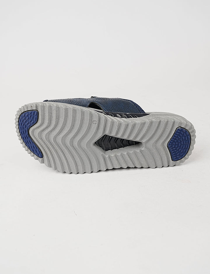 MEN SLIPPER-FS-0018-GREY/BLUE - Foorzy