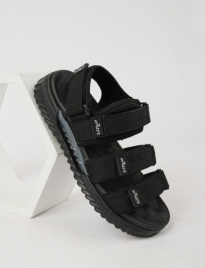 MEN-SANDAL-FS-0012-BLACK - Foorzy