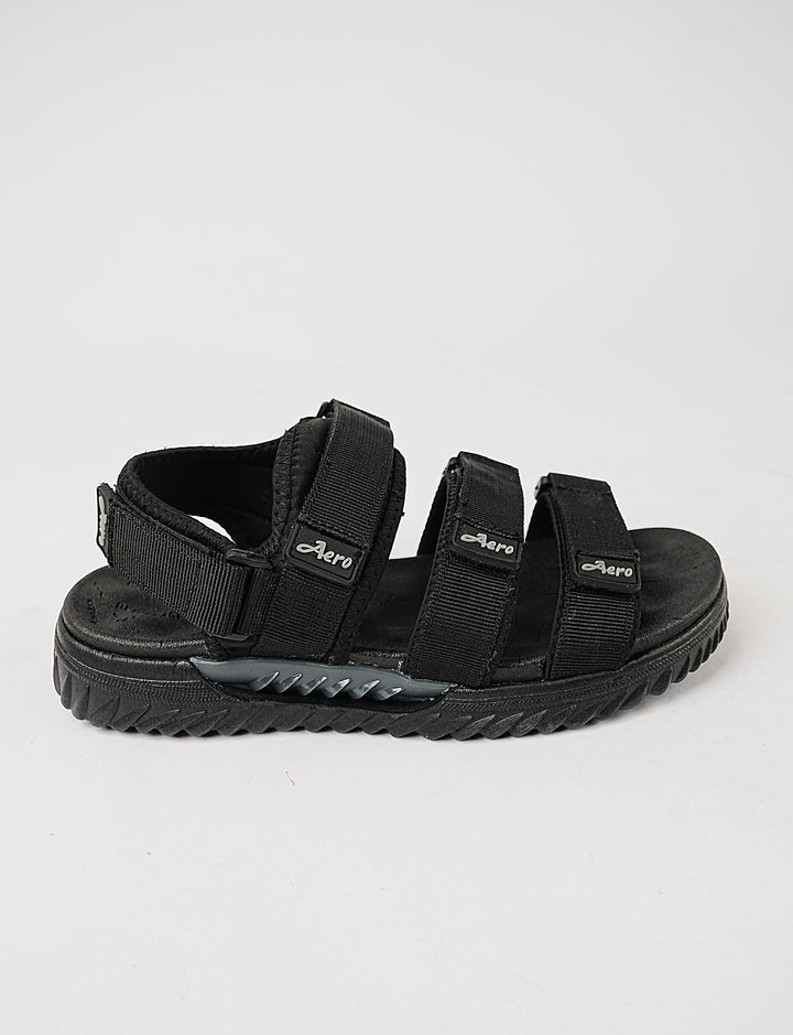 MEN-SANDAL-FS-0012-BLACK - Foorzy