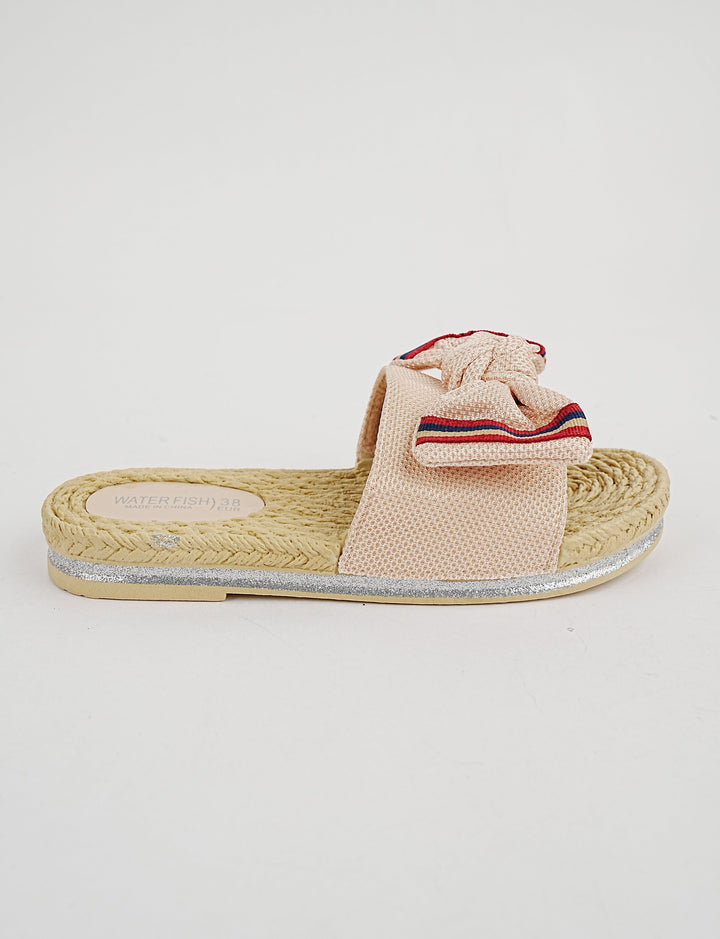 SLIPPER-ST-19012-CREAM - Foorzy