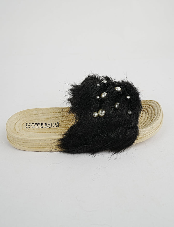 SLIPPER-ST-8281-BLACK - Foorzy