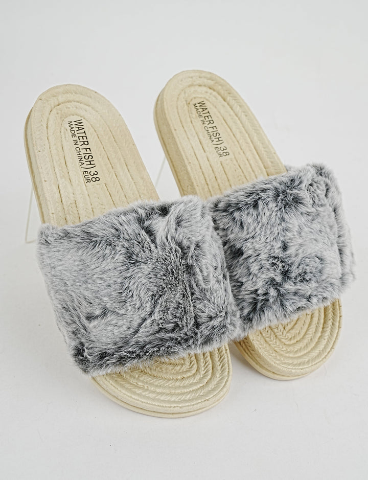 SLIPPER-ST-8282-BLACK - Foorzy