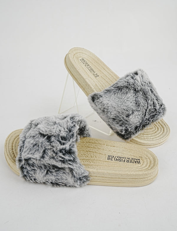 SLIPPER-ST-8282-BLACK - Foorzy