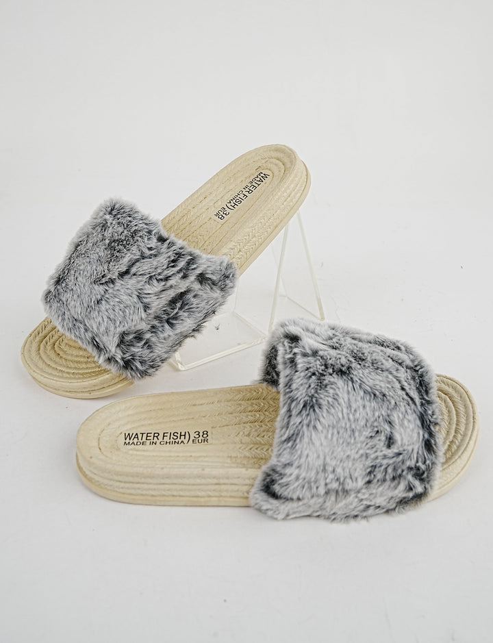SLIPPER-ST-8282-BLACK - Foorzy
