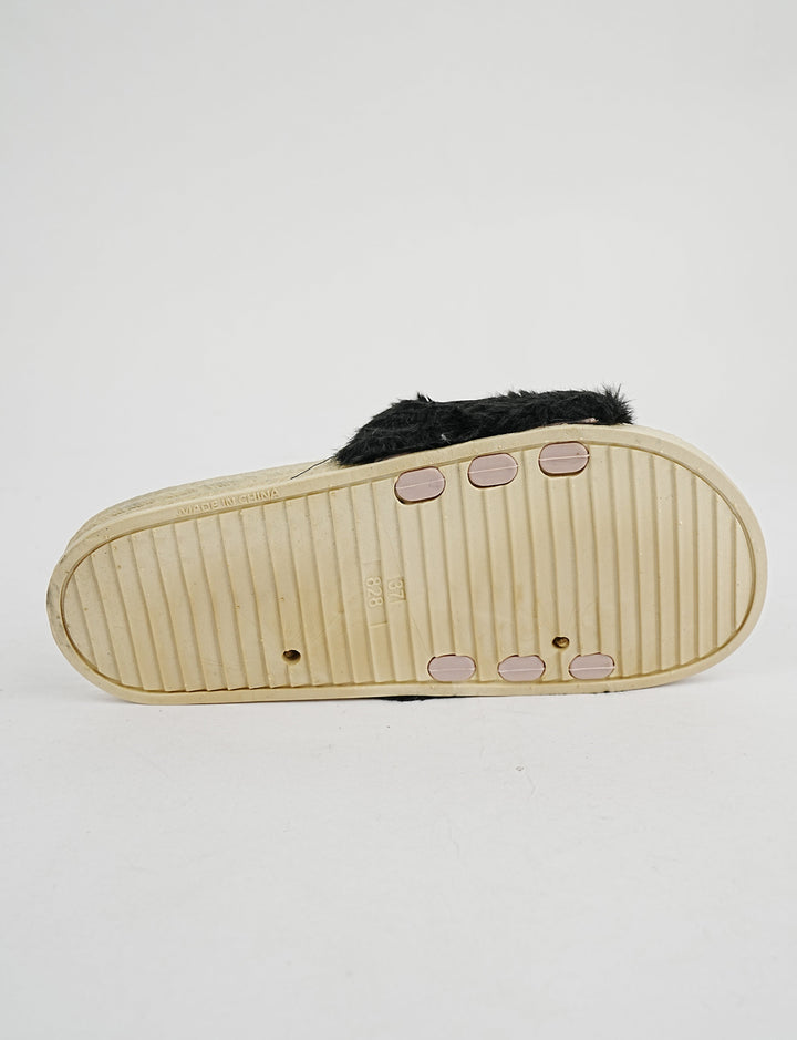 SLIPPER-ST-8284-BLACK - Foorzy