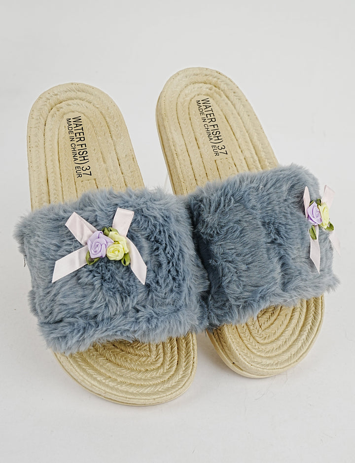 SLIPPER-ST-8284-BLUE - Foorzy