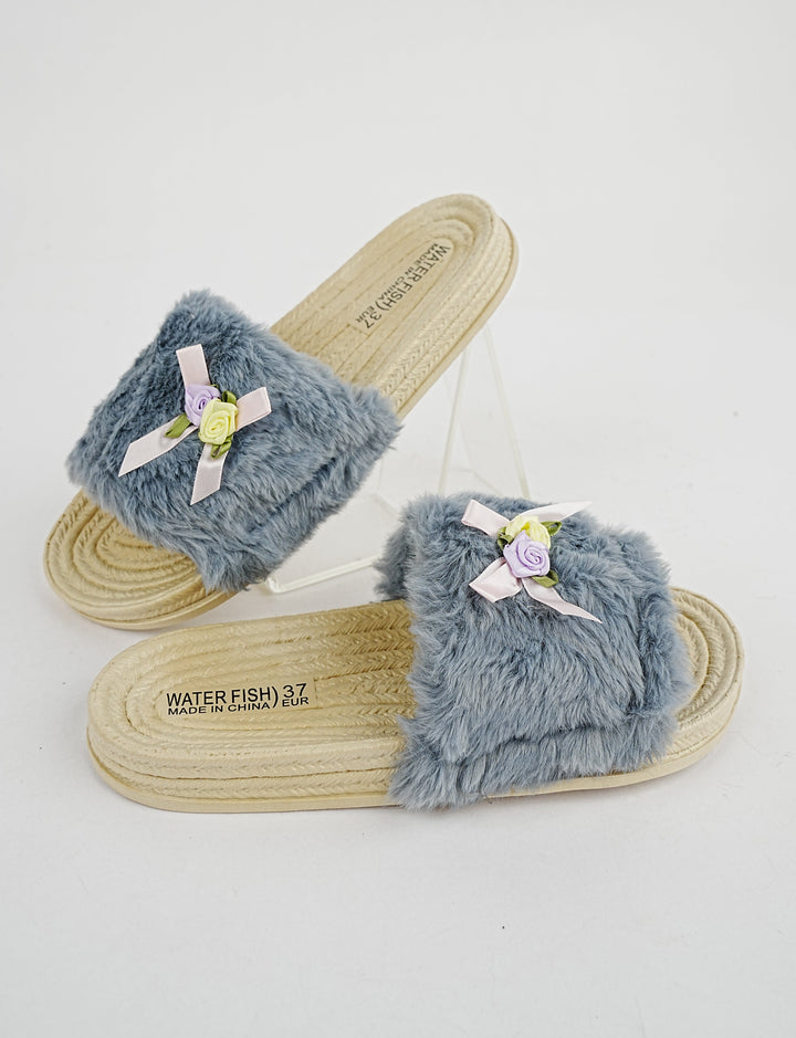 SLIPPER-ST-8284-BLUE - Foorzy
