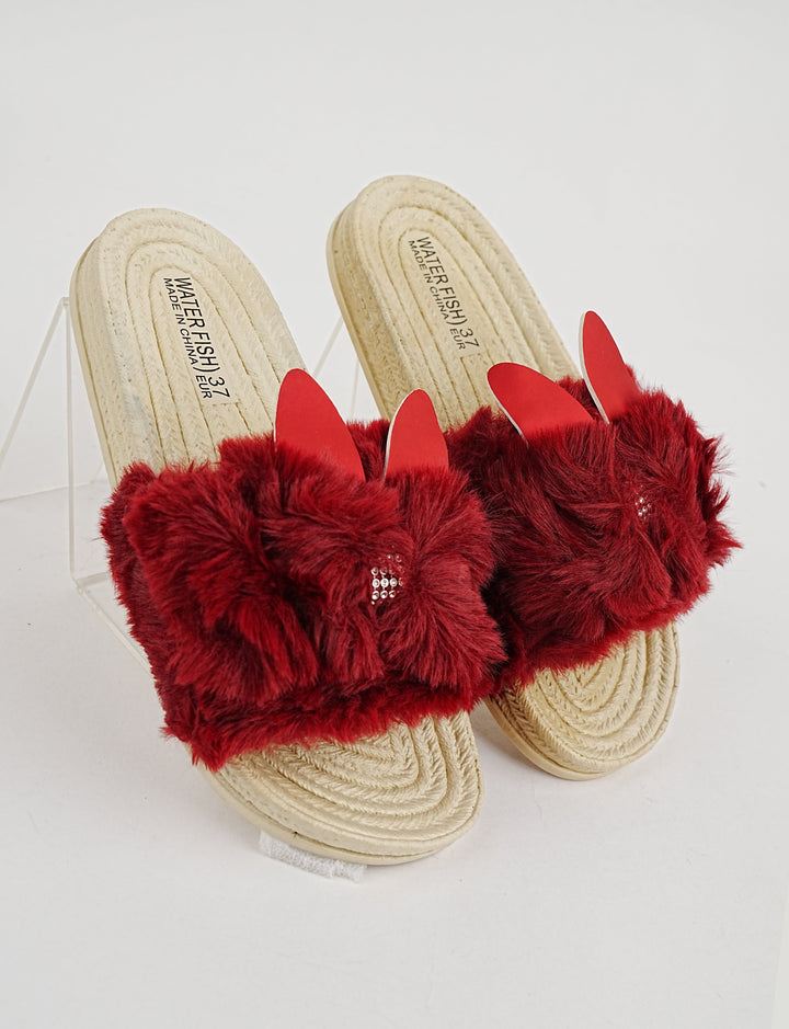SLIPPER-ST-8285-RED - Foorzy