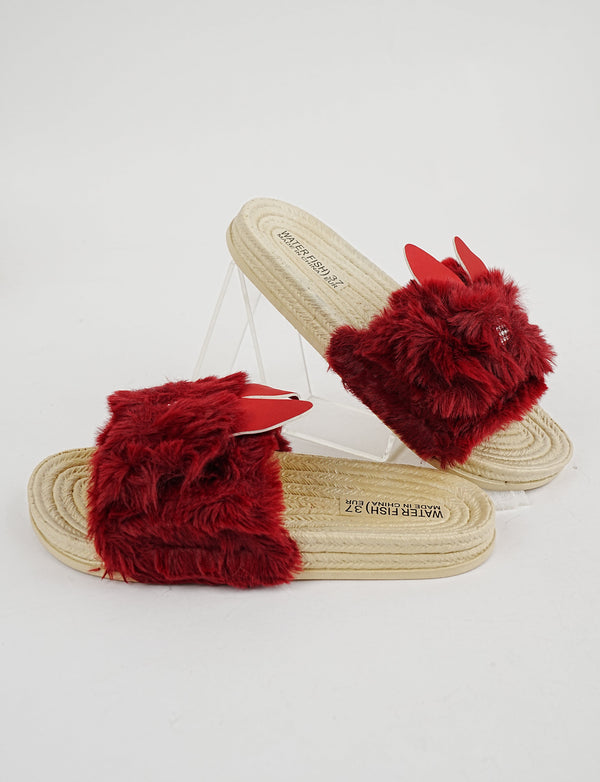 SLIPPER-ST-8285-RED - Foorzy