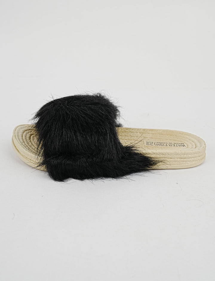 SLIPPER-ST-8286-BLACK - Foorzy