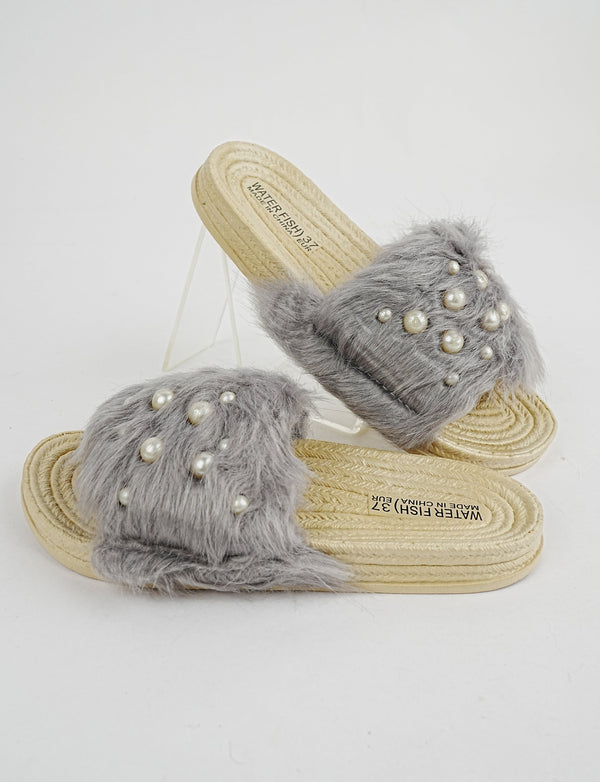 SLIPPER-ST-8281-GRAY - Foorzy