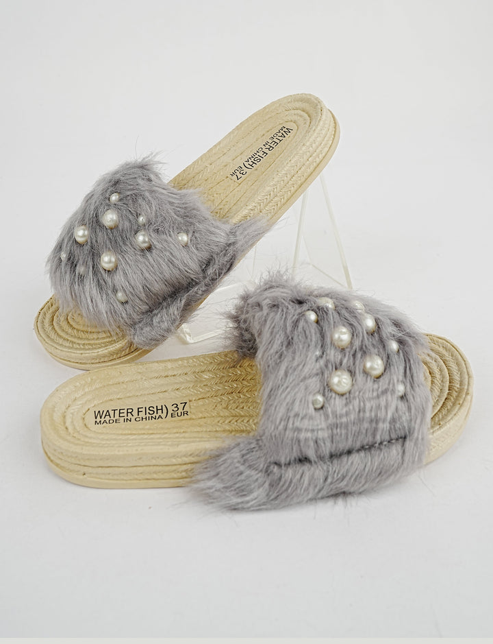 SLIPPER-ST-8281-GRAY - Foorzy