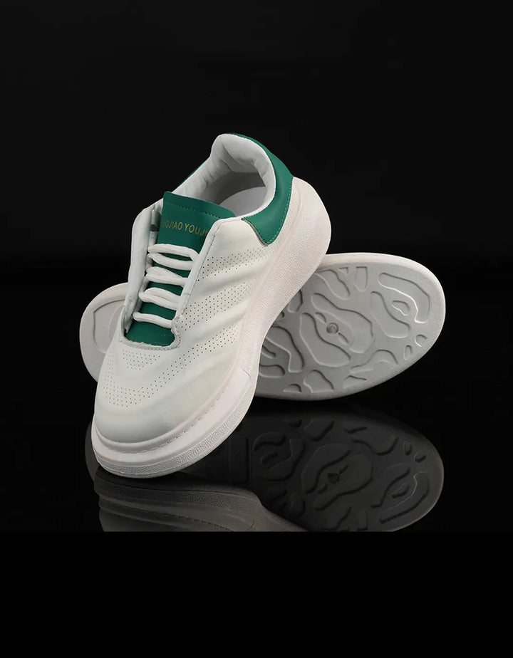 Emerald Accent Classic Sneakers - Foorzy