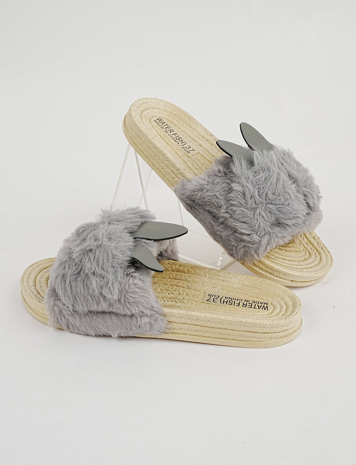 SLIPPER-ST-8285-GRAY - Foorzy