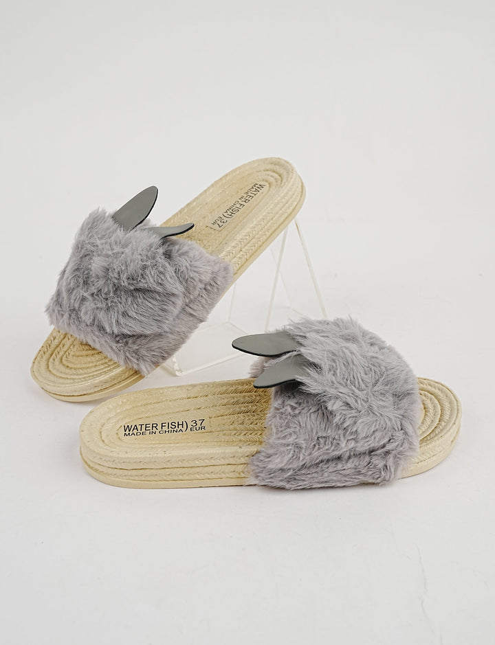 SLIPPER-ST-8285-GRAY - Foorzy