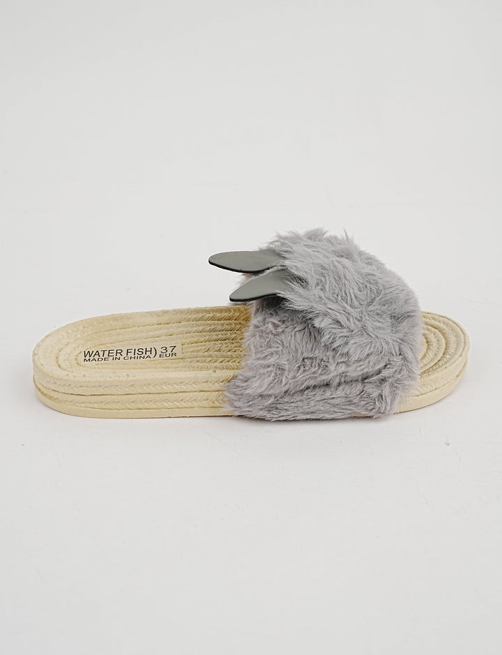 SLIPPER-ST-8285-GRAY - Foorzy