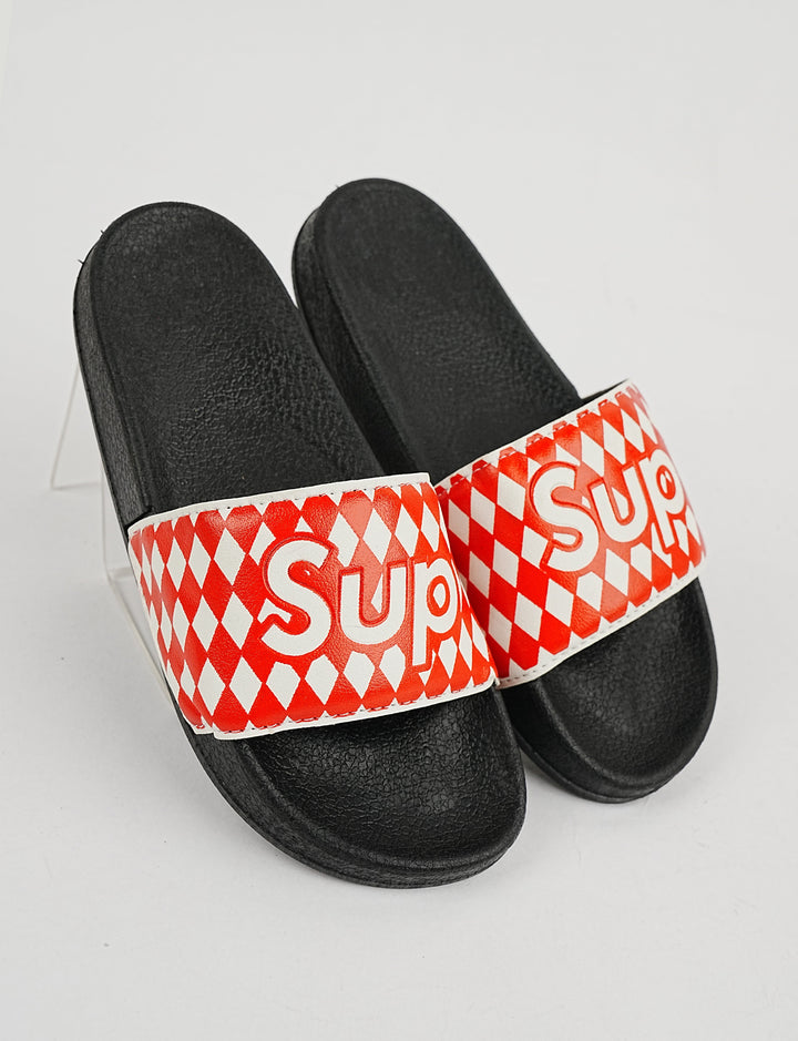 SLIPPER-Y-6005-B2-RED - Foorzy
