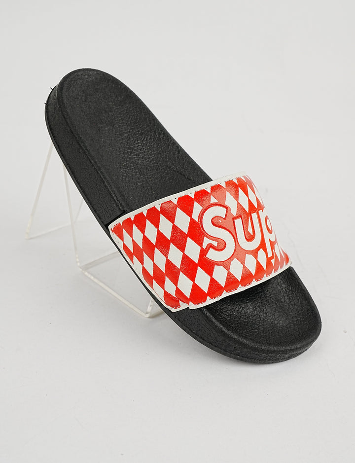 SLIPPER-Y-6005-B2-RED - Foorzy