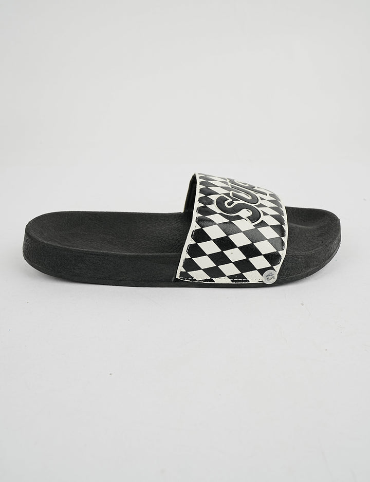 SLIPPER-Y-6005-A2-BLACK - Foorzy