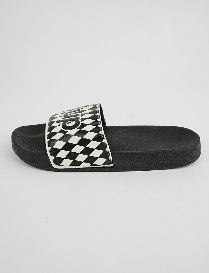 SLIPPER-Y-6005-A2-BLACK - Foorzy