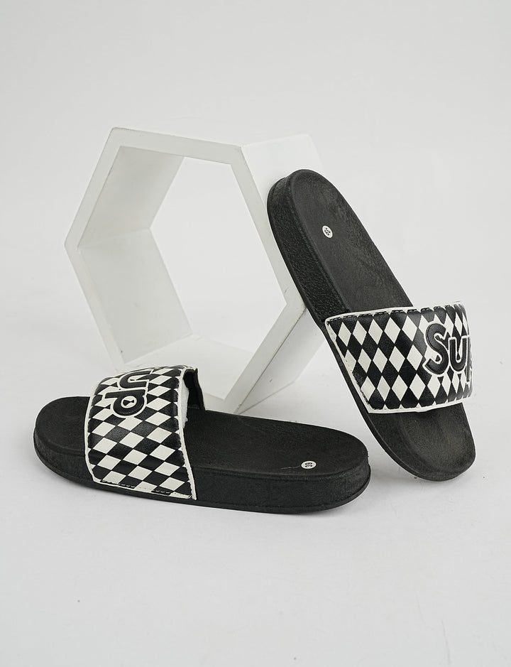 SLIPPER-Y-6005-B2-BLACK - Foorzy