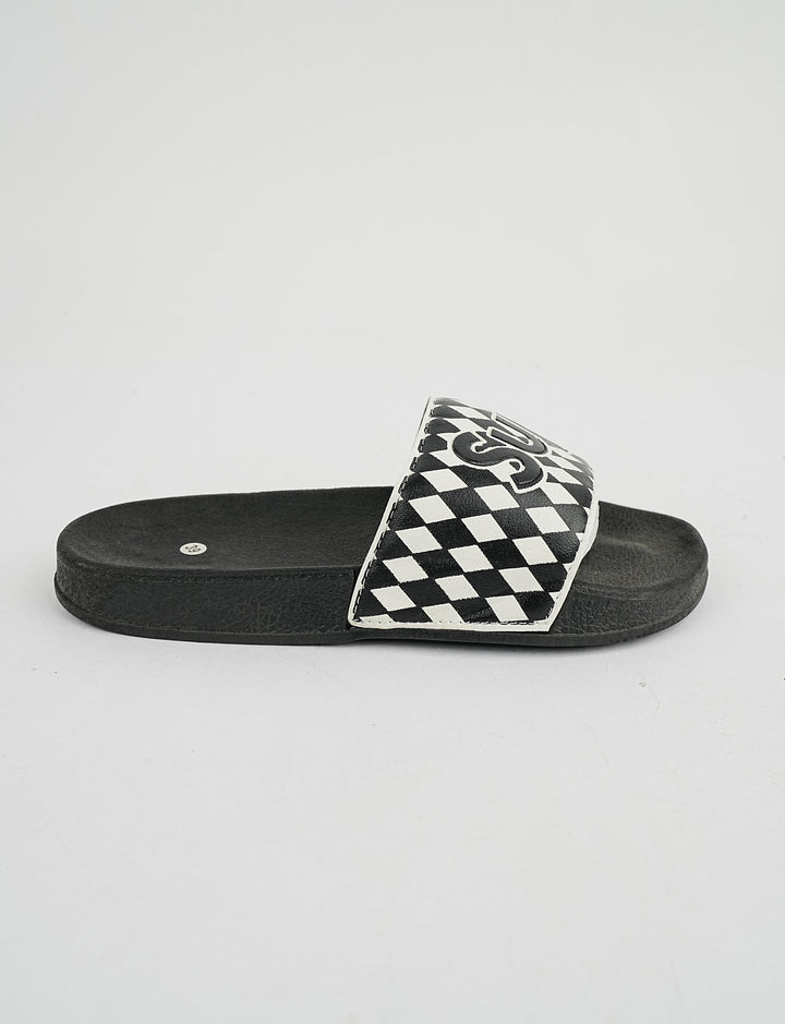 SLIPPER-Y-6005-B2-BLACK - Foorzy