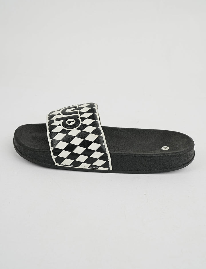 SLIPPER-Y-6005-B2-BLACK - Foorzy