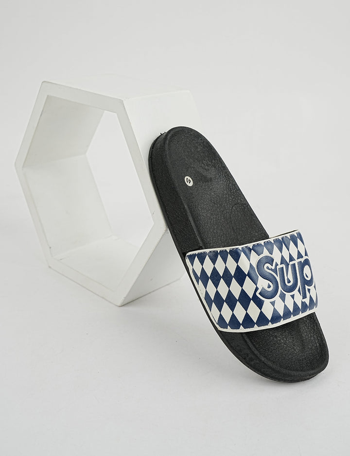 SLIPPER-Y-6005-B2-BLUE - Foorzy